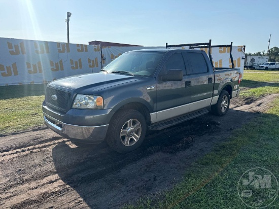 2006 Ford F-150 XLT Crew Cab 4x2 Pickup Vin: 1ftpw12v36fb19209