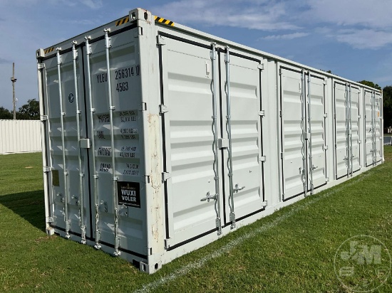 2026 40' HIGH CUBE CONTAINER SN: YLEU2563140