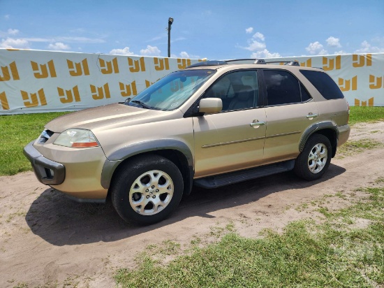 2002 ACURA MDX VIN: 2HNYD18892H503719 4WD