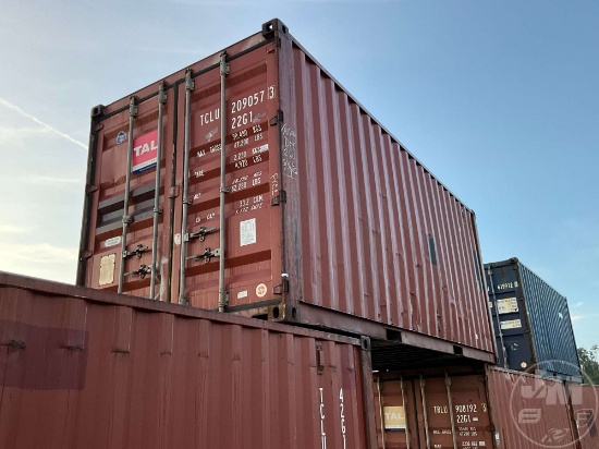 20' CONTAINER SN: TCLU2090573