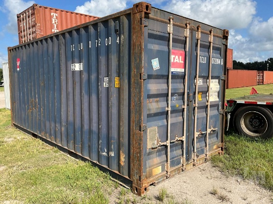 2006 CIMC 20' CONTAINER SN: TCLU0720040