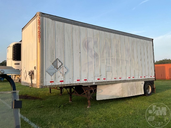 2007 WABASH WABASH NATIONAL CORPORATION 28'X102" VAN TRAILER VIN: 1JJV281W87L041803
