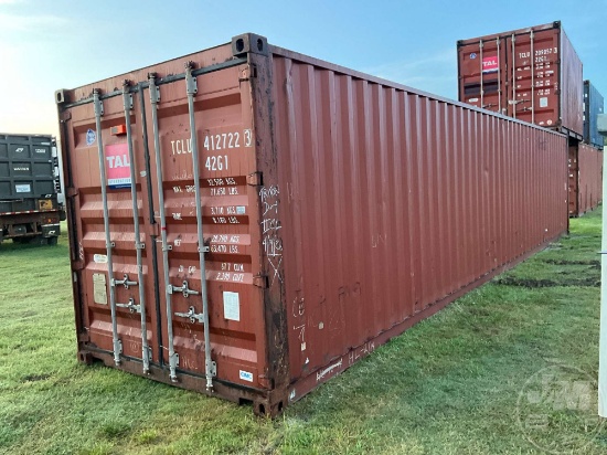 2010 TAICANG CIMC CONTAINER 40' CONTAINER SN: TCLU4127223