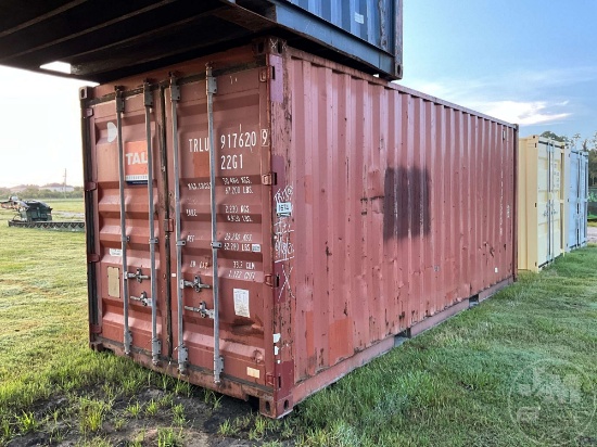 2007 CIMC 20' CONTAINER SN: TRLU9176209