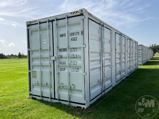 2025 TIMBER COMPONENT TREATMENT 40' HIGH CUBE CONTAINER SN: MMPU1091790