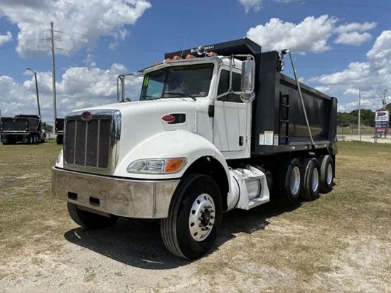 2016 PETERBILT 382 TRI-AXLE DUMP TRUCK VIN: 1NP9XJ0X2GD328487
