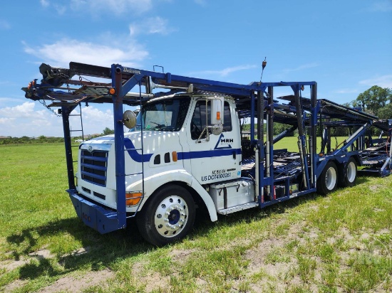 2000 STERLING T/A CAR HAULER TRUCK VIN: 2FZMEMEB3YAH49874