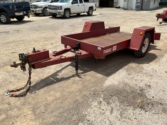 Haulmaster Tilt Trailer 6'X10' Vin: 163051