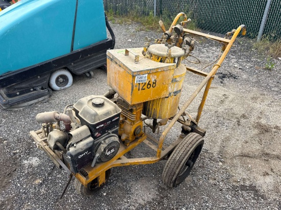 Walk Behind Paint Striper, B&S 6.5 Hp Gas