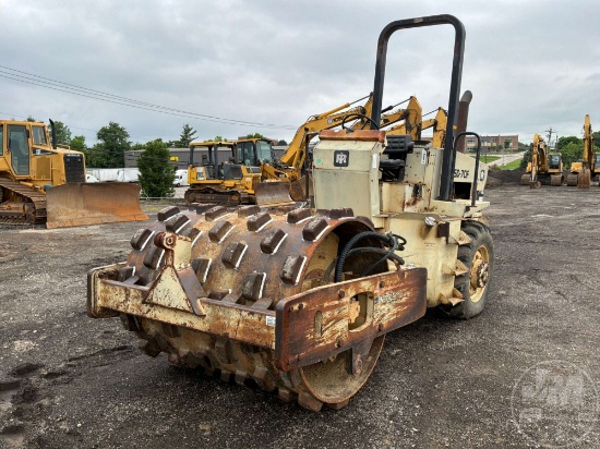 1996 Ingersoll-Rand Sd-70f Single Drum Vibratory Roller Sn: 145435