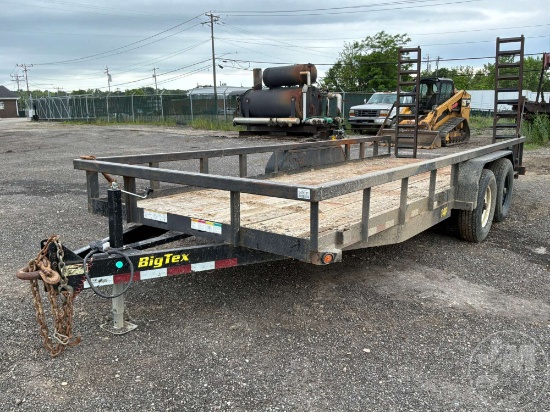 2019 Big Tex 14pi-20bk Utility Trailer 7'X20' Vin: 16vpx2029k2056506
