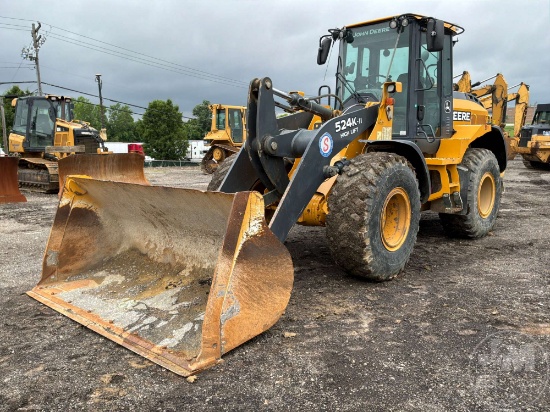 2019 Deere 524k-Ii Wheel Loader Sn: 1dw524khkjf692955