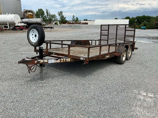 Liberty Utility Trailer 7'X16' Vin: 5m4lu1620df012289