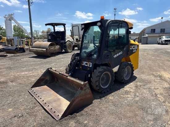 Jcb 155 Eco Powerboom Skid Steer Loader Sn: Geo155wrcb1755031
