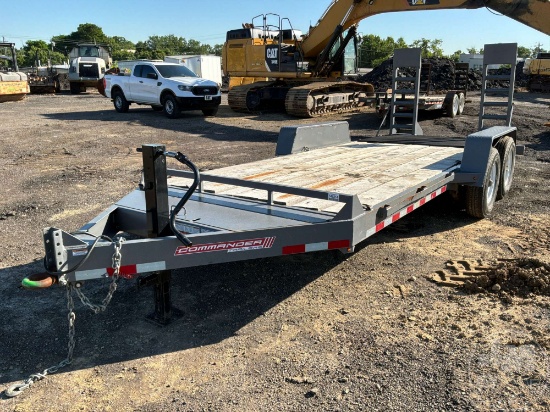 2022 B-Wise Commander Ce18-14hd Equipment Trailer 7'X18' Vin: 58cb1ee26nc010045