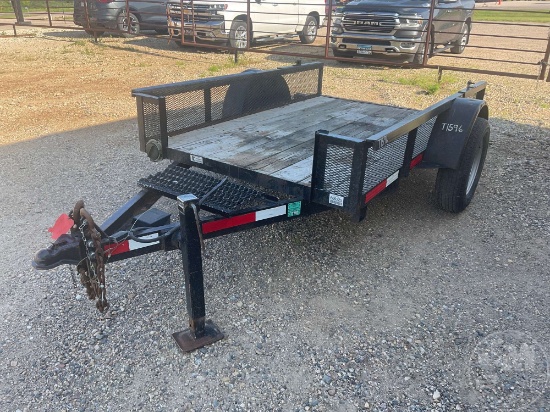 2005 TOMAHAWK TRAILERS INC DOOLITTLE UTILITY TRAILER 5'X8' VIN: 1T9UX08145L385637