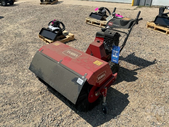 TORO 36" POWER BROOM (23740) SN: 405499849 WALK BEHIND BROOM