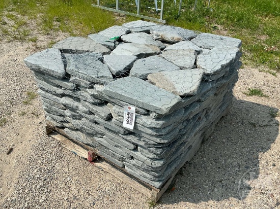 PALLET OF PENNSYLVANIA BLUE STONE PAVERS