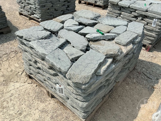 PALLET OF PENNSYLVANIA BLUE STONE PAVERS
