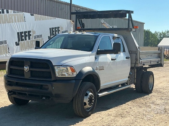 2016 RAM 5500 SINGLE AXLE DUMP TRUCK VIN: 3C7WRMEL7GG285234
