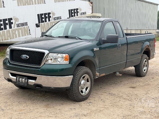 2007 FORD F-150 XLT EXTENDED CAB 4X4 PICKUP VIN: 1FTRF14V67KC61407