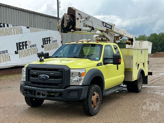 TEREX HI-RANGER LT-40 2015 FORD F-550 BUCKET TRUCK VIN: 1FD0X5HY6FEB98495