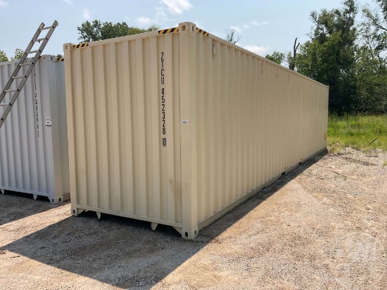 2026 40' HIGH CUBE CONTAINER SN: ZTCU4523280