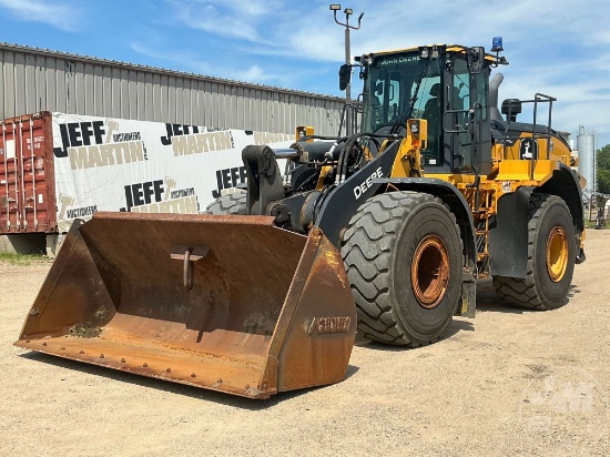 2020 DEERE 744L WHEEL LOADER SN: 1DW744LXHMF709050
