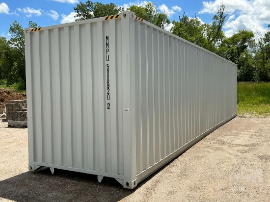2026 40' HIGH CUBE CONTAINER SN: MMPU5009202