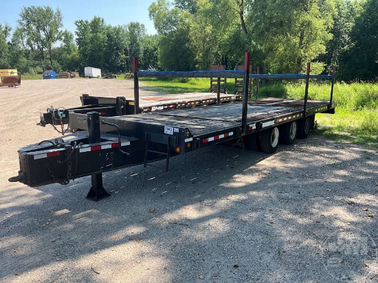 2010 TOWMASTER INC. T-50T TAG A LONG TILT DECK TRAILER 25 TON VIN: 4KNTT2435BL160078