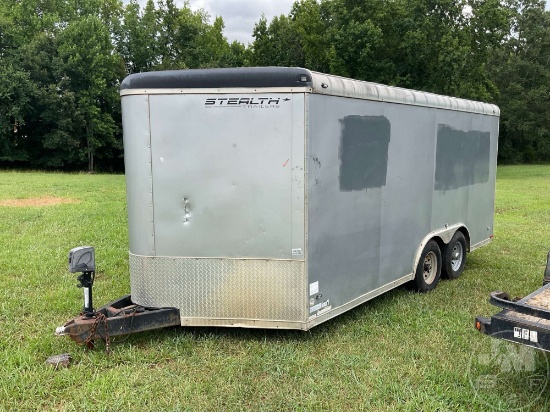 2015 Nomad Trailers Nomad Trailers Enclosed Trailer 8'X18' Vin: 52lbe1629fe037594