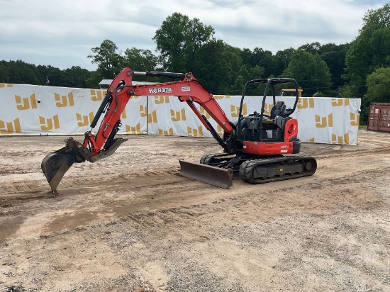 2018 Kubota U55-4 Mini Excavator Sn: 27245