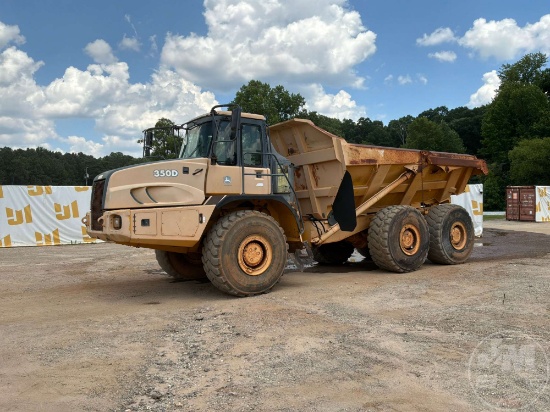 2004 Deere 350d 6x6 Articulated Dump Truck Sn: Be350dt200717