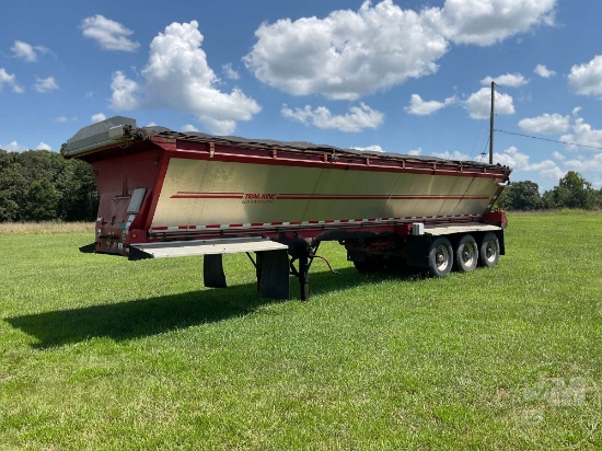 2009 Trail King Olb332ng Tri/A Live Bottom Trailer Vin: 1tklc37339w028559