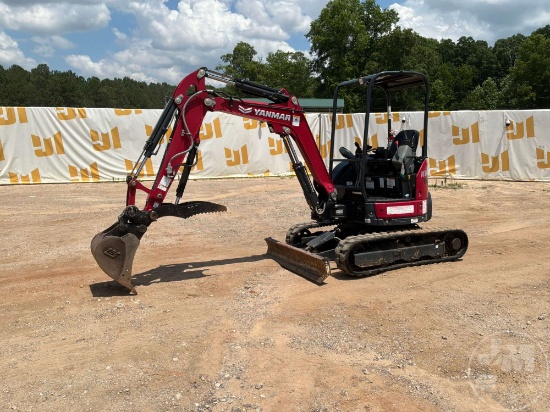 2022 Yanmar Vio25-6a Mini Excavator Sn: Ymrvio25knajag708