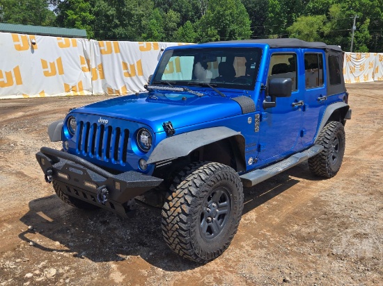 2016 JEEP WRANGLER VIN: 1C4BJWDG8GL179364 4WD