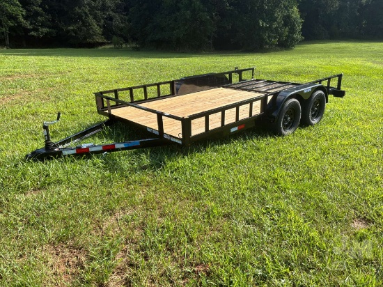 UNUSED 2026 TRIPLE CROWN TRAILERS, INC ATV7X14TA UTILITY TRAILER 7'X14' VIN: 1XNBE1427T2051457