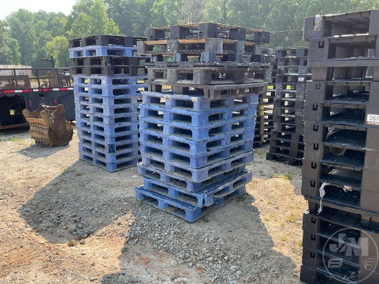 QTY OF (15) 48”...... X 40”...... PLASTIC PALLETS