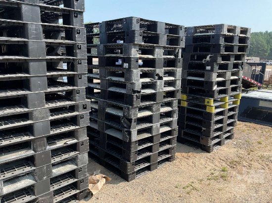 QTY OF (14) 48”...... X 40”...... PLASTIC PALLETS