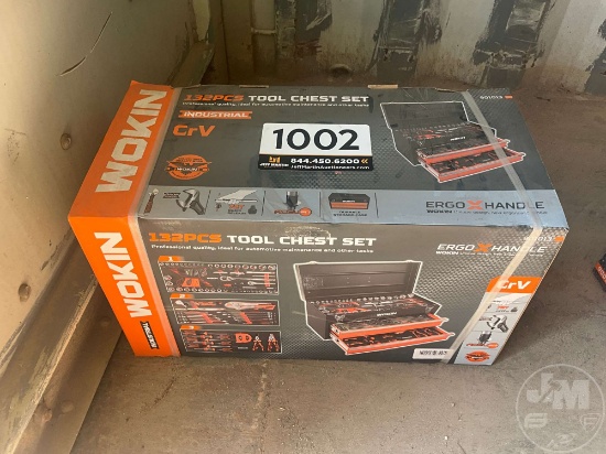 UNUSED WOKIN 132 PCS TOOL CHEST SET