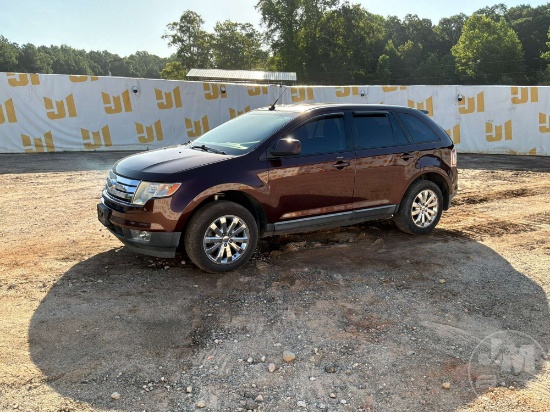 2010 FORD EDGE SEL VIN: 2FMDK4JC7ABB16545 AWD