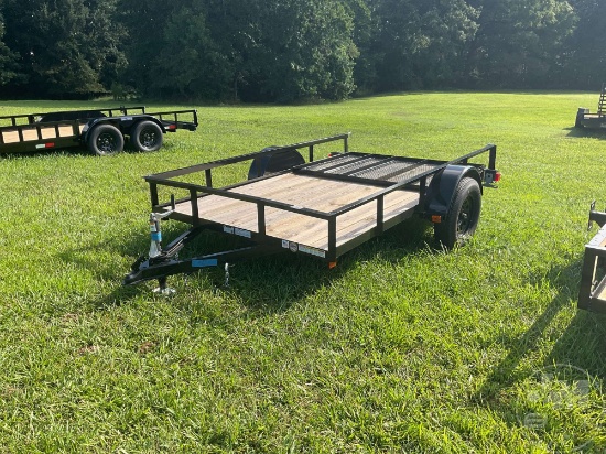 UNUSED 2026 TRIPLE CROWN TRAILERS, INC LD6X10S140 UTILITY TRAILER 6'X10' VIN: 1XNBU1017T2051460