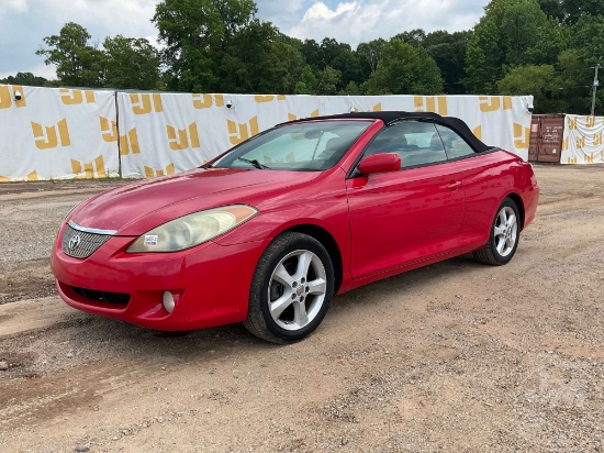 2005 TOYOTA CAMRY SOLARA SE CONVERTIBLE VIN: 4T1FA38P45U060935 FWD