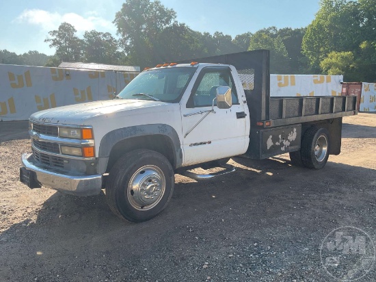 1996 CHEVROLET GMT-400 SINGLE AXLE DUMP TRUCK VIN: 1GBKC34F9TJ109382