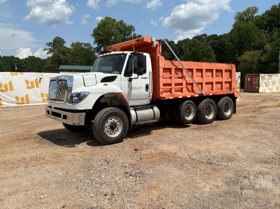 2013 International Sf667 Tri-Axle Dump Truck Vin: 1htgssht6dj173933