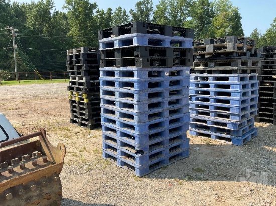 QTY OF (14) 48”...... X 40”...... PLASTIC PALLETS
