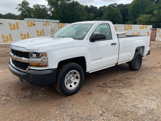 2018 CHEVROLET SILVERADO REGULAR CAB 4X2 PICKUP VIN: 1GCNCNEH2JZ188297