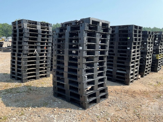 QTY OF (13) 48”...... X 40”...... PLASTIC PALLETS