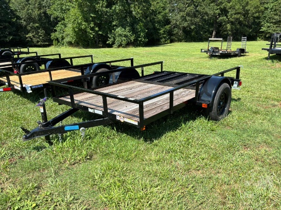 UNUSED 2026 TRIPLE CROWN TRAILERS, INC LD6X10S140 UTILITY TRAILER 6'X10' VIN: 1XNBU1010T2051459