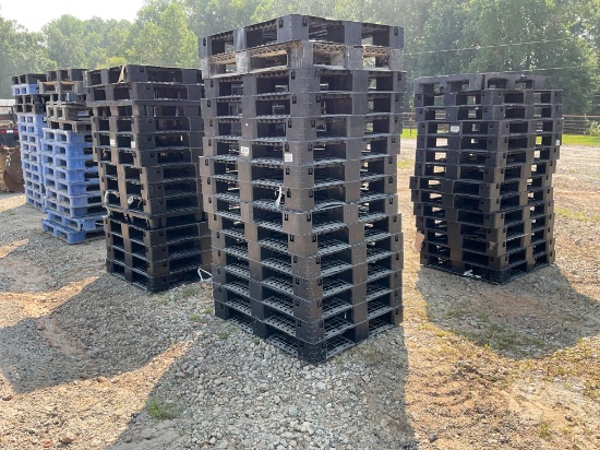 QTY OF (15) 48”...... X 40”...... PLASTIC PALLETS